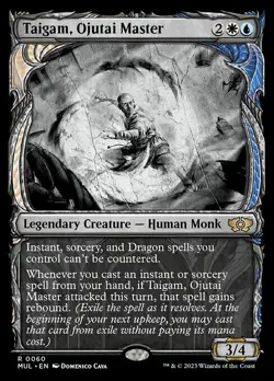MTG TAIGAM, OJUTAI MASTER 60 FOIL EXC - MAESTRO OJUTAI - MUL EN - MAGIC - Image 1