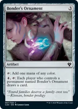 x4 Bonder's Ornament C MTG Commander 2020 M/NM, English - Image 1