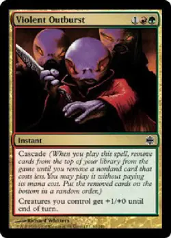 VIOLENT OUTBURST Alara Reborn MTG Magic the Gathering Cards DJMagic - Image 1
