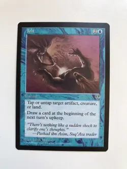 Jolt MTG Magic the Gathering Card NM Near Mint Mirage - Image 1