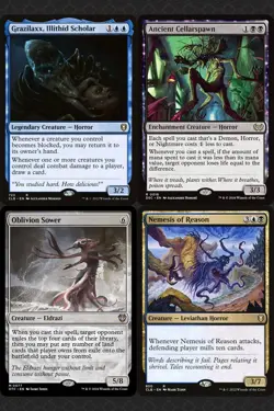 Umbris, Fear Manifest Commander Deck Nightmare Horror Tribal Magic MTG Dimir Alt - Image 3