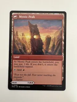 Pinnacle Monk / Mystic Peak MTG Magic the Gathering Card NM Near Mint MH3 - Image 2