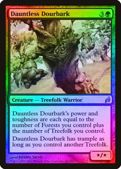Dauntless Dourbark FOIL Lorwyn PLD Green Rare MAGIC GATHERING CARD ABUGames - Image 1