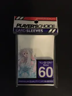 Yu-Gi-Oh! Sized Player's Choice 60 Card Sleeves - White - Factory Sealed - Image 1