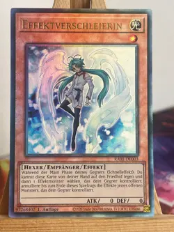 Effektverschleierin RA01-DE003 Ultimate Rare Deutsch NM YUGIOH - Image 1