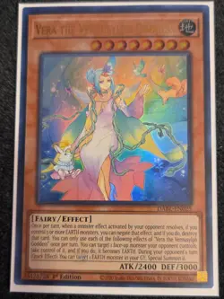 Yu-Gi-Oh! Vera the Vernusylph Goddess 1st Ed. DABL-EN025 Ultra Rare NM - Image 1