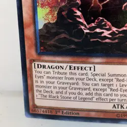 The Black Stone Of Legend LDK2-ENJ05 Ultra Rare NM 1st Edition Yugioh TCG - Image 5
