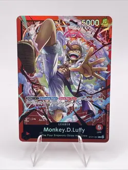 Monkey.D.Luffy - ST21-001 - Leader - English - One Piece CCG - Image 1