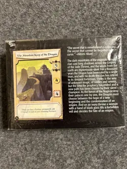 L5R Pearl Edition Dragon Clan Stronghold Starter Set Sealed Box 1999 CCG Cards - Image 2