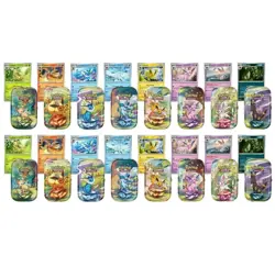 Pokemon Prismatic Evolutions 8 Mini-Tins w Promo Cards Costco 2-pack Confrimed - Image 1