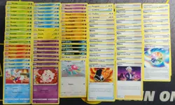 Pokemon TCG - Chilling Reign - Complete Set Of C, UN - Bulk Lot - 89 Cards - Image 1