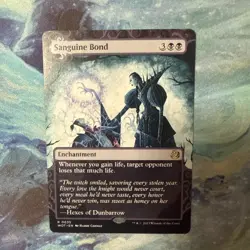 Magic the Gathering - Sanguine Bond Wilds of Eldraine: Enchanting Tales NM - Image 1