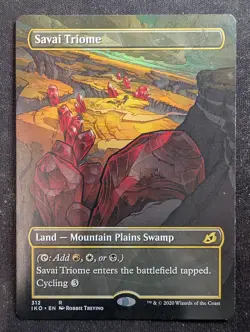 Savai Triome - Borderless - Ikoria Lair of Behemoths (MTG) - Image 1