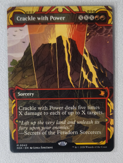 Crackle with Power - Secrets of Strixhaven: Mystical Archive - MTG Mythic #42 - Image 1