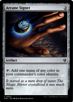MTG Arcane Signet NM-Mint Commander: Murders at Karlov Manor - Image 1