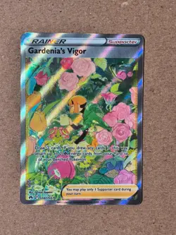 Gardenia's Vigor GG61/GG70 Crown Zenith: Galarian Gallery Holo Pokemon Card - Image 2