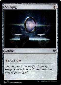 Sol Ring [Murders at Karlov Manor Commander] Magic MTG - Image 1