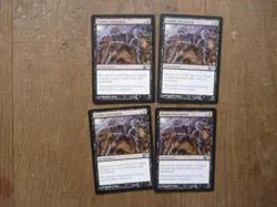 MTG 4 x Zombie Infestation uncommon Core Set 2012 Magic The Gathering Playset - Image 1