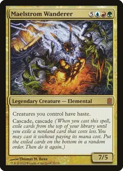 Maelstrom Wanderer [Commander's Arsenal] Magic MTG - Image 1