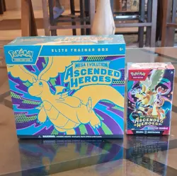 Pokemon TCG Ascended Heroes ETB + Booster Bundle + Destined Rivals - Image 1