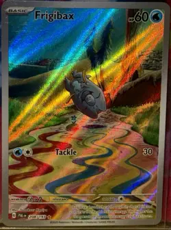 Frigibax Pokemon Paldea Evolved 208/193 Illustration Rare Holofoil Near Mint - Image 1