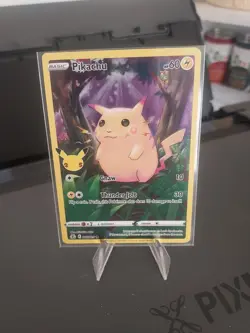 PIKACHU 005/025 HOLO RARE CELEBRATIONS POKEMON NM - Image 1