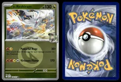 N'S RESHIRAM (ENERGY SYMBOL PATTERN) 154/217 RARE ME: ASCENDED HEROES POKEMON NM - Image 1