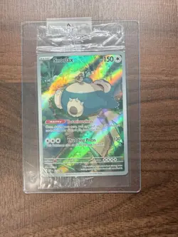 Snorlax SVP 051 Full Art Pokemon TCG 151 Promo Card SEALED NM - Image 1