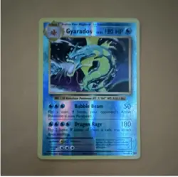 Pokemon TCG Gyarados Reverse Holo Rare Evolutions 34/108 130HP English - Image 1