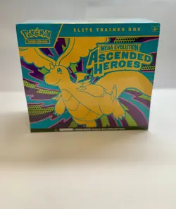 Pokemon TCG: Ascended Heroes Elite Trainer Box ETB Sealed - Image 1