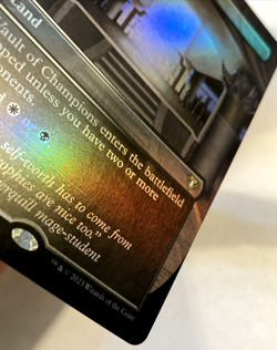 MTG Vault Of Champions BORDERLESS FOIL Commander Masters 667 NM - Image 3