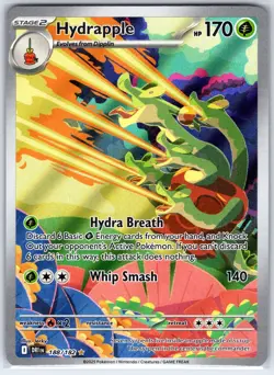 Hydrapple 188/182 Illustration Rare Destined Rivals Pokemon Holo Near Mint - Image 1