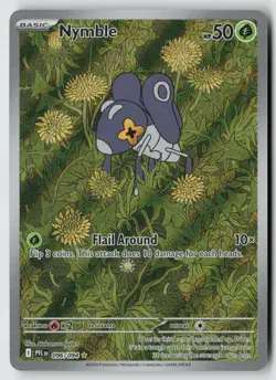 Nymble 096/094 Illustration Rare Phantasmal Flames Pokemon Near Mint - Image 1