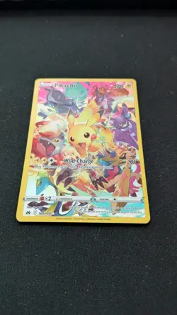 Pikachu 160/159 Pokemon Card Crown Zenith Secret Rare Full Art - Image 1