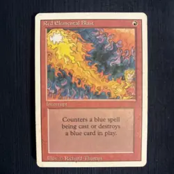 Magic The Gathering - Red Elemental Blast - Revised - Image 1
