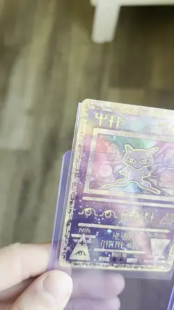 Pokemon TCG Ancient Mew 2000 Movie Promo Holo Head Swirl NM - Image 2