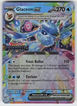 Glaceon ex - (Prismatic Evolutions Stamp) Surprise Box Promo Pokemon - Image 1