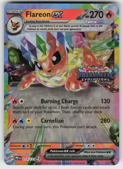 Flareon ex - (Prismatic Evolutions Stamp) Surprise Box Promo Pokemon - Image 1