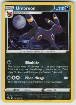 Umbreon - Promo SWSH: Sword & Shield Promo Cards SWSH129 Pokemon - Image 1