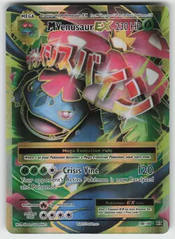 M Venusaur EX (Full Art) Ultra Rare XY - Evolutions 100/108 Pokemon - Image 1