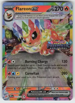 Flareon ex - (Prismatic Evolutions Stamp) Surprise Box Promo Pokemon - Image 1