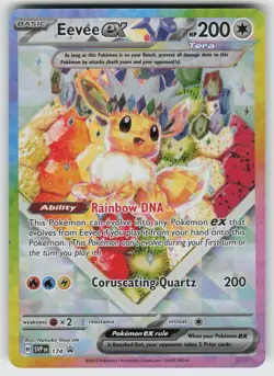 Eevee ex Promo SV: Scarlet & Violet Promo Cards 174 Pokemon - Image 1