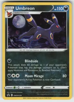 Umbreon - Promo SWSH: Sword & Shield Promo Cards SWSH129 Pokemon - Image 1