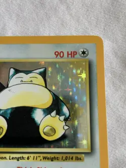 Vintage 1999 Pokemon *SNORLAX* #11/64 Jungle Set HOLO Rare! Unlimited! WOTC LP! - Image 2