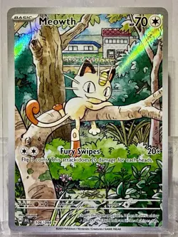 Pokemon TCG PFLEN Meowth Holo Basic Card Lot 106/094 English 2 Cards 2025 - Image 1