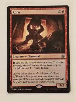 MTG Xorn Adventures in the Forgotten Realms Foil 167/281 R - Image 1