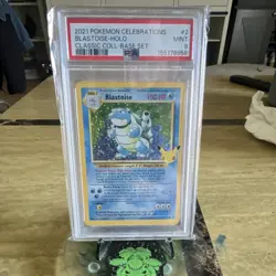 Pokemon Celebrations Blastoise Classic Collection Holo PSA 9 2/102 2021 TCG - Image 2