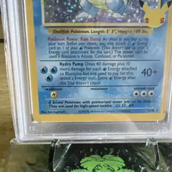 Pokemon Celebrations Blastoise Classic Collection Holo PSA 9 2/102 2021 TCG - Image 5
