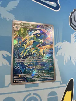 Frogadier 089/086 Chaos Rising Illustration Rare NM - Image 2