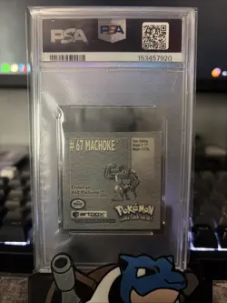 Vintage 1999 POKEMON Sticker Series 1 Machine- PSA 9 - Image 2